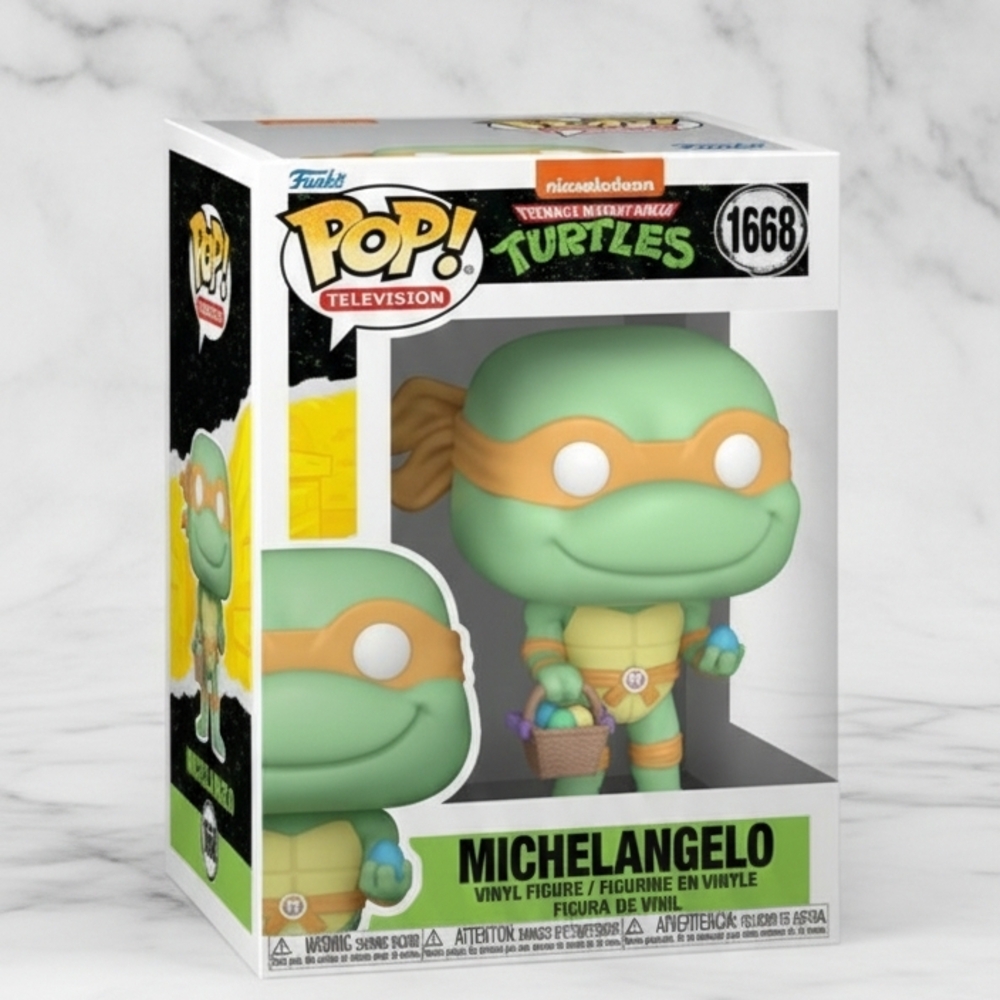 Funko Pop! Michelangelo Green and Orange Figure